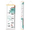 SHULLIN Misura altezza bambini 195 cm x 21 cm Safari bambini metro misurino altezza grafico per bambini barre di misurazione per bambini tabella di misurazione per bambini tabella di misura