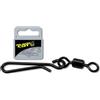 Black Cat Uni Clip nero opaco 5 pezzi