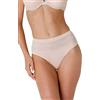Lovable Slip Maxi Contenitivo in Microfibra e Pizzo Celebrity Minimizer Donna, Skin, 5/XL