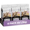 PURINA Pro Plan Pro Plan Original Kitten Gatto, Crocchette Ricco in Pollo, 1-12 mesi, 1.5 kg, 1,5 kg (Confezione da 6), 1500 Unità