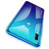 Garegce Cover per Huawei P Smart 2019 + [2 × Pellicola Protettiva in Vetro Temperato], Custodia in Trasparente Silicone TPU Morbido Antiurto per Huawei P Smart 2019 da 6,2 Pollici -Trasparente