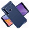 LXHGrowH Cover per Samsung Galaxy A9 2018, Custodia Antiurto Protezione Flessibile Gel Silicone TPU, Custodie Antishock e Antigraffio Paraurti Caso Cellulare Case Protettiva, Blu