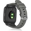 ZoRoll Cinturino 20mm Compatibile con Garmin Venu Sq 2 Music/Venu Sq 2/Venu Sq/Venu 2 Plus/Venu, Morbido Silicone Sportivo Cinturino per Forerunner 245/vivoactive 3/Move Sport/GTS 4 Mini - Grigio