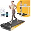 HomeTro Tapis Roulant Elettrico per Casa con Inclinazione Manuale | Walking Pad Salvaspazio per Ufficio e Casa, Velocità 1-8 km/h, Senza Necessità di Montaggio, Controllo APP e Telecomando, Spostamenti Facil