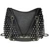 BUKESIYI Donna Borse a Tracoll Borsa a Mano Firmate Borse a Spalla 2024 PU Pelle IT77208 Nero