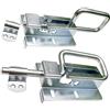 KeyMet Chiavistello per porta con bullone, 120/12 argento zincato (2)
