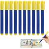 Riybyds 10 Pezzi Di Penne Per Il Test Delle Banconote, Adatte Alla Rilevazione Delle False Monete In Euro, Dollari E Sterline, Consentendo Un Controllo Delle Banconote, Per Un Uso Professionale E Personale