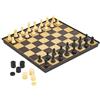 Baroni Toys Scacchi Gioco da Tavolo, Scacchiera Magnetica Pieghevole e Portatile con Custodia, Gioco di Dama, Gioco da Tavolo per Principianti e Professionisti Adulti e Bambini, 31x31 cm