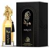 Generico Profumi Arabi Unisex e Donna Eau de Parfum 100ml - Fragranze Orientali Raffinate - Spray Elegante - 5 Varianti: Bab Al Amal, Abyat Al Qa'id, Miran, Nadira, Sixteen Hours (Miran)