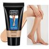 WANWEN Trucco per Gambe Impermeabile, Lozione per il Trucco Delle Gambe, Crema Coprente Capillari Gambe, Fondotinta Coprente Impermeabile, Crema Colorata Gambe (Medium Glow)