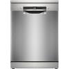 Bosch - Lavastoviglie senza installazione, 60 cm. di larghezza, serie 4, Home Connect, AquaStop, Acciaio, SMS4HTI03E