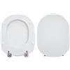 Ceramica galassia Copriwater Galassia M2 per wc 50 compatibile in poliestere bianco