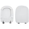 SANEX Copriwater Sanex Tania Compatibile in Poliestere bianco - Cod. Articolo: 055.05.TANIA
