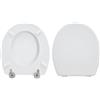 Ceramica azzurra Copriwater Azzurra Fast compatibile in poliestere bianco