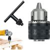 Générique Disc Grinder Chuck - Testa Di Conversione Di Perforazione A Tre Chiodi Compatibile 100 Pollici Adattatore Di Perforazione Elettrica Ideale Per La Lavorazione Del Legno E Lavoro Fai Da Te | Chuck Di