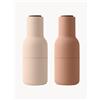 Audo Copenhagen Set macina sale e pepe con coperchio in legno di noce Bottle Grinder, set da 2