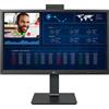 LG 24CQ650W-BP All-in-One PC Intel® Celeron® N5105 60,5 cm (23.8") 1920 x 1080 Pixel thin client 8 GB DDR4-SDRAM 256 SSD Nero [24CQ650W-BP]