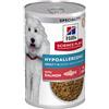 Hill's Science Plan Hypoallergenic Adult con Salmone Cibo Umido per Cani in Lattina 363 gr