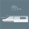 TECE drainline scarico piatto, DN 50 scarico laterale, 650000, drainline [Canaline Doccia e Scarichi Bagno > Canaline Doccia]