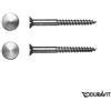 Duravit montaggio con pomello decorativo, 0067001000, Starck 1 [Lavabi > Accessori Lavabo]