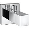 Grohe Eurocube valvola ad angolo, 1/2" x 3/8", 22012000, Eurocube cromo [Rubinetteria Bagno > Rubinetti Filtro]
