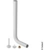 Geberit Universal gomito di collegamento, per WC a pavimento, 90 °, 115367111, Universal bianco [Rubinetteria Bagno > Sistemi di Scarico]
