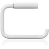 Blomus MODO porta rotolo, 66267, MODO bianco opaco [Accessori Bagno > Porta Rotolo]
