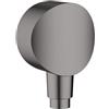 hansgrohe Fixfit S presa d'acqua, 26453340, Fixfit S nero cromato spazzolato [Rubinetteria Bagno > Prese d'Acqua]