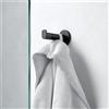 Keuco Plan Black Selection gancio portasciugamani, 14911370000, Plan Black Selection nero opaco [Accessori Bagno > Portasciugamani]