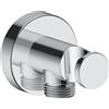 Duravit Universal supporto doccetta con attacco per tubo flessibile, UV0630009010, Universal cromo [Rubinetteria Bagno > Prese d'Acqua]