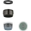 Grohe aeratore, filettatura maschio, M24x1, 48159AL0, Universal hard graphite spazzolato [Rubinetteria Bagno > Ricambi Rubinetteria Bagno]