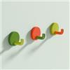 Hewi 477 gancio portasciugamani, 477.99.002, 477 verde/corallo [Accessori Bagno > Portasciugamani]