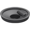 Geberit inserto con sportello antiodore per scarichi a pavimento, 388106001, Universal nero [Canaline Doccia e Scarichi Bagno > Accessori per Canaline Doccia e Scarichi Bagno]