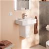 hansgrohe Xanuia Q semicolonna per lavabo per le mani, 60174450, Xanuia Q bianco [Lavabi > Accessori Lavabo]