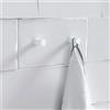 Hewi System 162 gancio portasciugamani, 162.90.01060 DX, System 162; System 900 bianco opaco [Accessori Bagno > Portasciugamani]