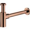 OMNIRES sifone di design, A186CP, Universal rame [Rubinetteria Bagno > Sistemi di Scarico]