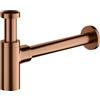 OMNIRES sifone di design, A186CPB, Universal rame spazzolato [Rubinetteria Bagno > Sistemi di Scarico]