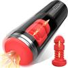 Generico Masturvatore Per Uomo Elettrici Sex Toys, Forte Vibrazione 10 Modalità Funzione Masturbatore, Pressione Un Pulsante Sovralimentare Suzione Vibratore Per Adatto Sexytoysys Uomo Coppia all'Esercizi ZC