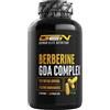 GEN GERMAN ELITE NUTRITION Complesso di Berberina HCL - Dosaggio Elevato con 1120 mg per Dose Giornaliera - Formula GDA con 7 principi attivi - 120 Capsule - Vegan