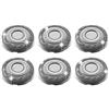 EKFPJVKAY Accessori For Rasoi, Testina Di Ricambio SH91, Compatibile Con Philips, Rasoio Elettrico Serie 9000 (S9xxx) S9985, S9987, SP981X, SP9820, SP986X, SP9861, SP9863(6 pcs)