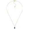 Skagen Collana da donna in acciaio inossidabile o semipreziosa con chiusura a moschettone Ciondolo in vetro di mare