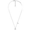 Emporio Armani Collana da donna in argento sterling con chiusura a moschettone