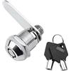 Hocadrv Baven 20 mm Serratura a Cilindro Serratura Tubolare a Camma per Cassetto, Serratura Cassetta Postale per Cassetta Postale, Cassetto, Armadietto, Armadio, Cassetta Postale