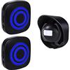 SiegenPro Sensore Di Movimento Wireless, Allarme campanello wireless Kit di Allarme con Sensori di Movimento Infrarossi per Casa, Ufficio, appartments