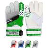 HUDORA Guanti da portiere - Guanti da calcio imbottiti per bambini e ragazzi in taglia M - dorso in schiuma - guanti da calcio con chiusura in velcro - verde