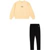 Champion Legacy Girl-Crewneck Sweatsuit Tuta, Rosa (PS196), 13-14 Years Bambine e Ragazze