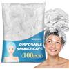 MAQIHAN 100pezzi Cuffie Doccia Monouso - Grandi Cuffia Capelli Per Doccia Donne Uomini Bambina Hair Bonnet Per Capelli Lunghi Cuffie Termica Per Capelli Monouso Estetica Articoli Essenziali Da Viaggio