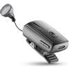 cellularline - BTCLIPARDP - Auricolare Bluetooth Riavvolgibile con Clip - Durata Batteria 7h - Ricarica 1,5h - Connessione a 2 Cellulari