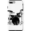 Magliette de Banda musicale Batteria Trap Set Custodia per iPhone 7 Plus/8 Plus