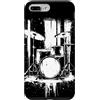 T-Shirts de Musicista di batteria Batterie Drum Set Custodia per iPhone 7 Plus/8 Plus